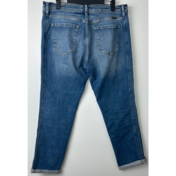 KanCan Estilo Jeans size 9/28 Distressed Denim Stretch Straight Fit Pockets B9 - Picture 3 of 7